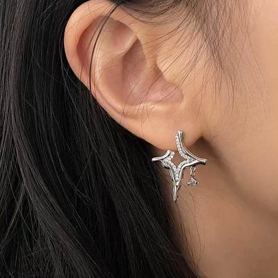 Asterism Rhinestone Earrings - Timothy Lane