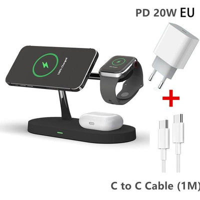 3-in-1 Wireless Magsafe Charger Stand - Timothy Lane