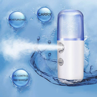Nano Mist Facial Sprayer Beauty Instrument USB Face Steamer Moisturizing Beauty - Timothy Lane