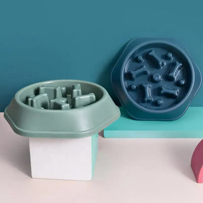Slow Feeder Pet Bowl – Anti-Gulping, Interactive Feeding Dish for Dogs & Cats - Timothy Lane