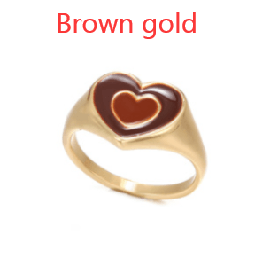 Charming Heart Ring with Long-Lasting Shine (Alloy, Sizes 6-8) - Timothy Lane