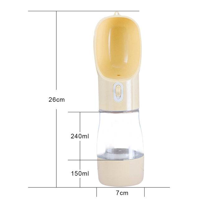 Pet Dog Water Bottle Feeder - Timothy Lane