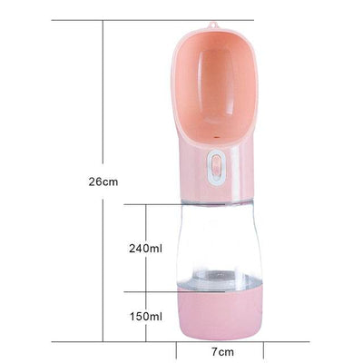 Pet Dog Water Bottle Feeder - Timothy Lane