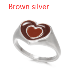 Charming Heart Ring with Long-Lasting Shine (Alloy, Sizes 6-8) - Timothy Lane