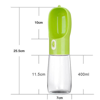 Pet Dog Water Bottle Feeder - Timothy Lane