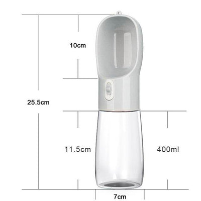 Pet Dog Water Bottle Feeder - Timothy Lane