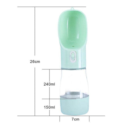 Pet Dog Water Bottle Feeder - Timothy Lane