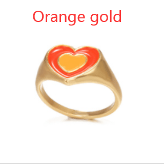 Charming Heart Ring with Long-Lasting Shine (Alloy, Sizes 6-8) - Timothy Lane