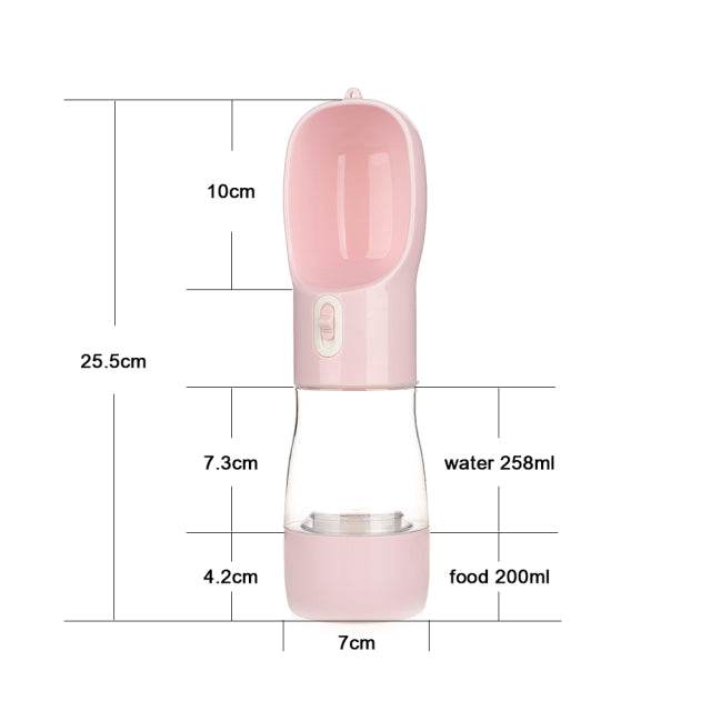 Pet Dog Water Bottle Feeder - Timothy Lane