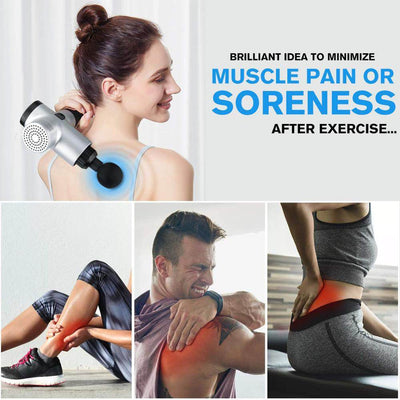 Pro Pulse Massage Gun: Deep Tissue Relief & Rapid Muscle Recovery - Timothy Lane