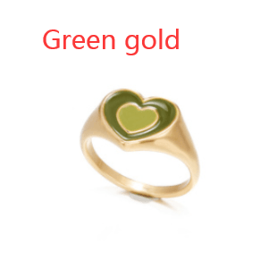 Charming Heart Ring with Long-Lasting Shine (Alloy, Sizes 6-8) - Timothy Lane