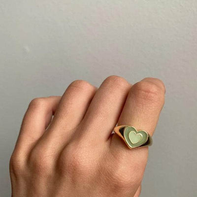 Creative Love Heart Ring - Timothy Lane