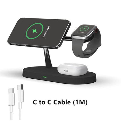 3-in-1 Wireless Magsafe Charger Stand - Timothy Lane