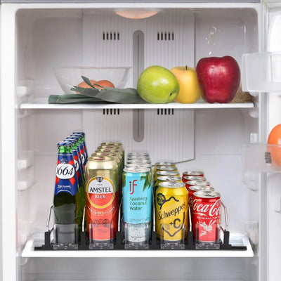 Adjustable Drink Organizer Dispenser for Fridge & Pantry Sun-light Store