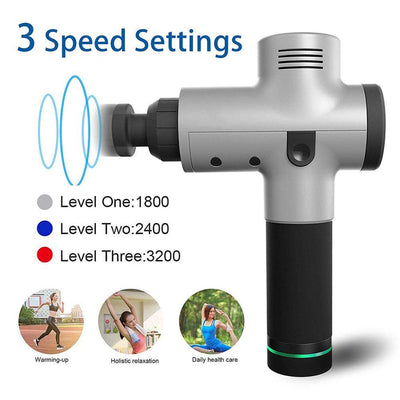 Pro Pulse Massage Gun: Deep Tissue Relief & Rapid Muscle Recovery - Timothy Lane