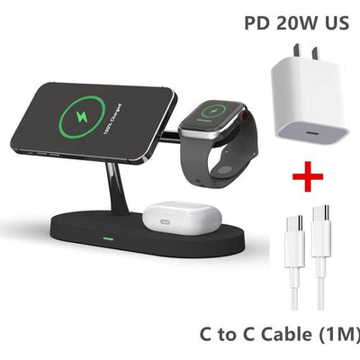 3-in-1 Wireless Magsafe Charger Stand - Timothy Lane