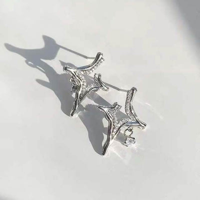Asterism Rhinestone Earrings - Timothy Lane