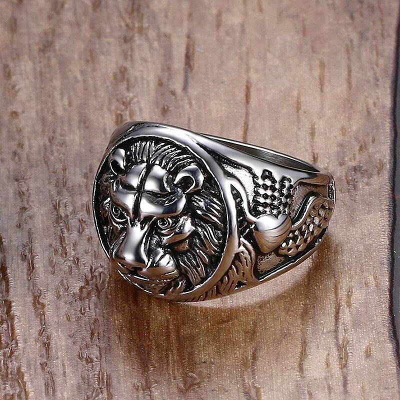 Lion Head Rings - Timothy Lane