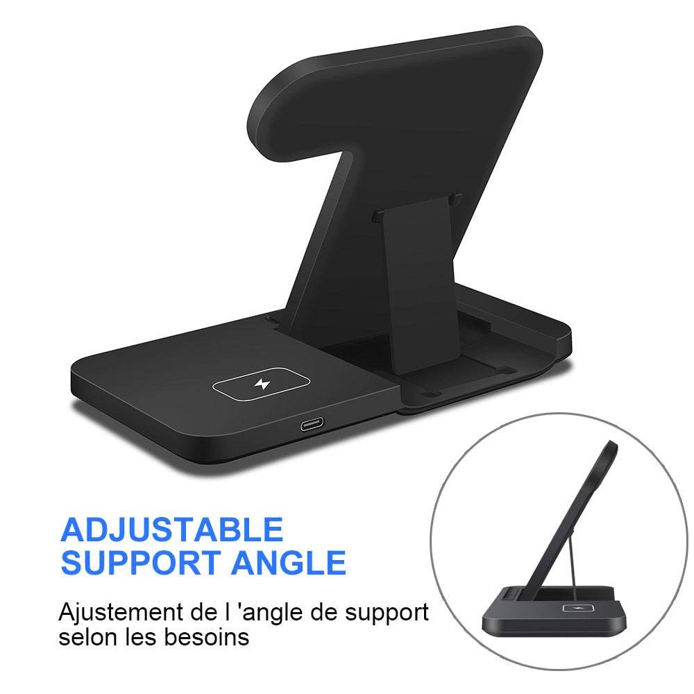 3in1 Wireless Fast Charger Dock Station - Timothy Lane