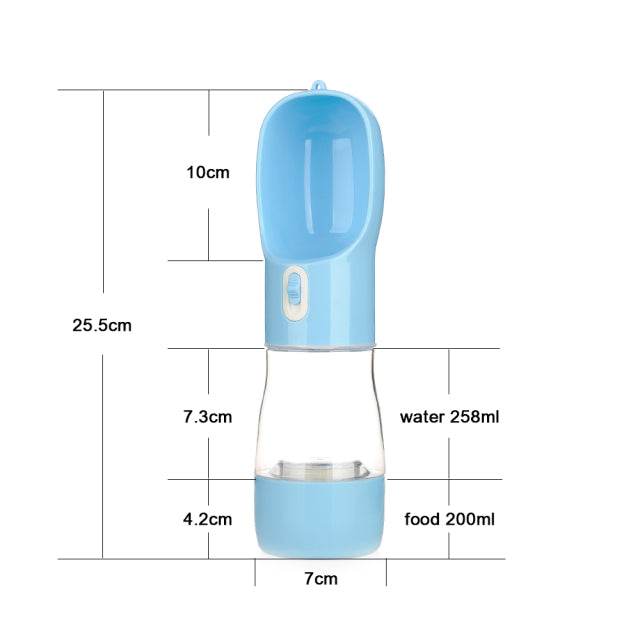 Pet Dog Water Bottle Feeder - Timothy Lane