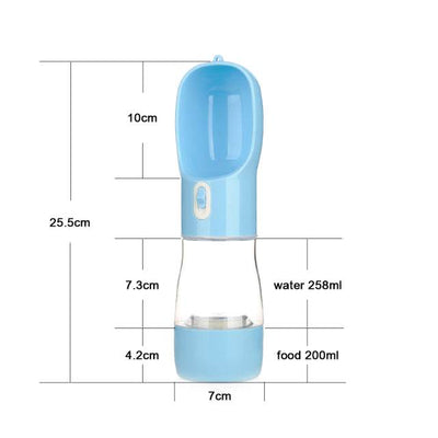 Pet Dog Water Bottle Feeder - Timothy Lane