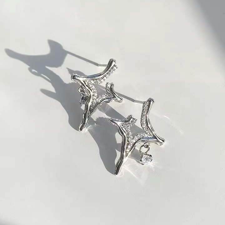 Asterism Rhinestone Earrings - Timothy Lane
