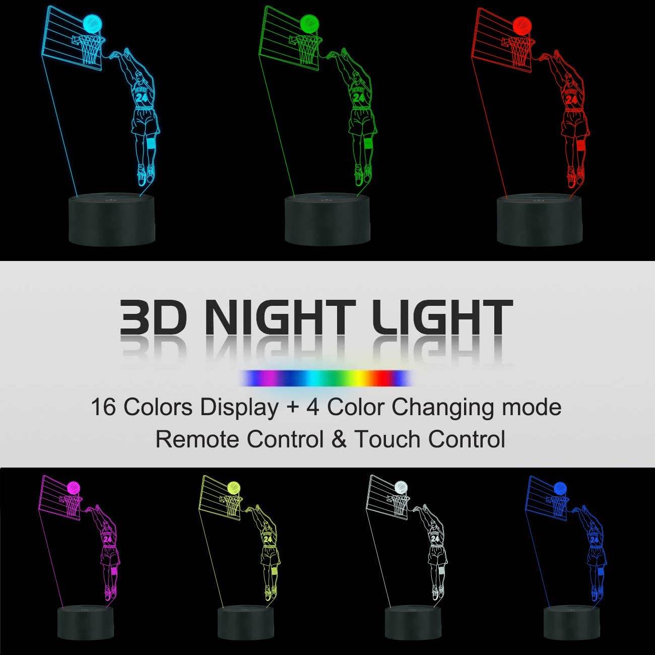 Basketball 3D Lamp - Timothy Lane