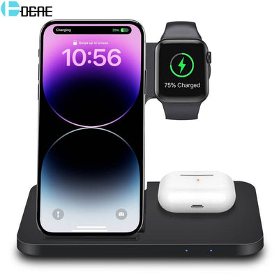 3in1 Wireless Fast Charger Dock Station - Timothy Lane