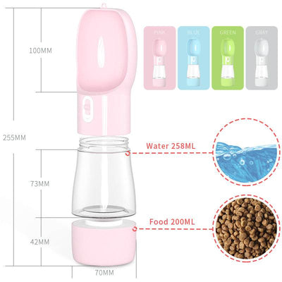 Pet Dog Water Bottle Feeder - Timothy Lane